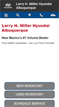 Mobile Screenshot of larryhmillerhyundai.com